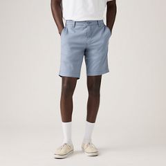 XX Chino Lightweight Linen Blend 9" Men's Shorts — Kano Blue - Blue 2
