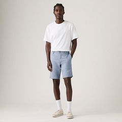 XX Chino Lightweight Linen Blend 9" Men's Shorts — Kano Blue - Blue 5