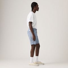 XX Chino Lightweight Linen Blend 9" Men's Shorts — Kano Blue - Blue 4