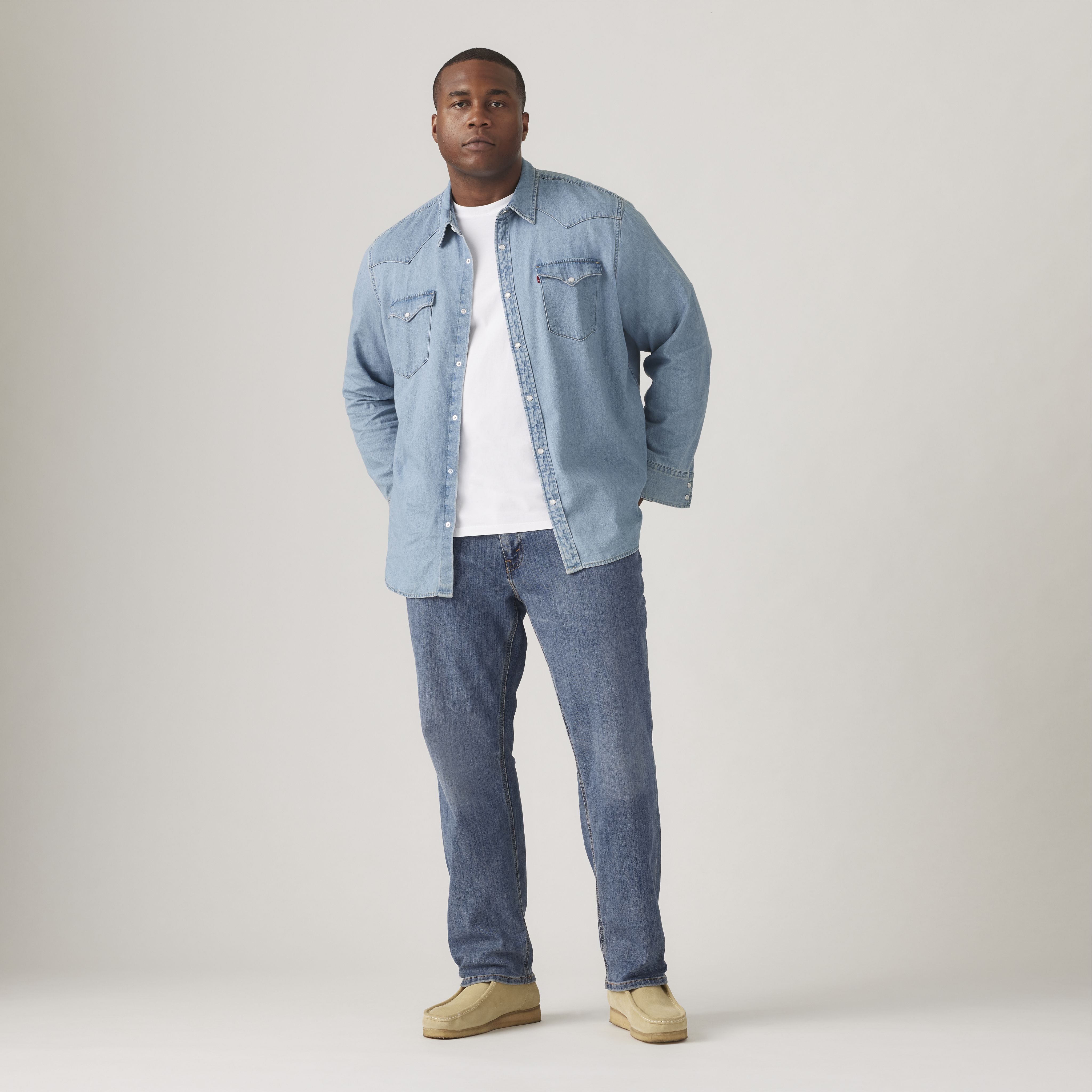 541MC Jean athlétique fuselé pour homme 1