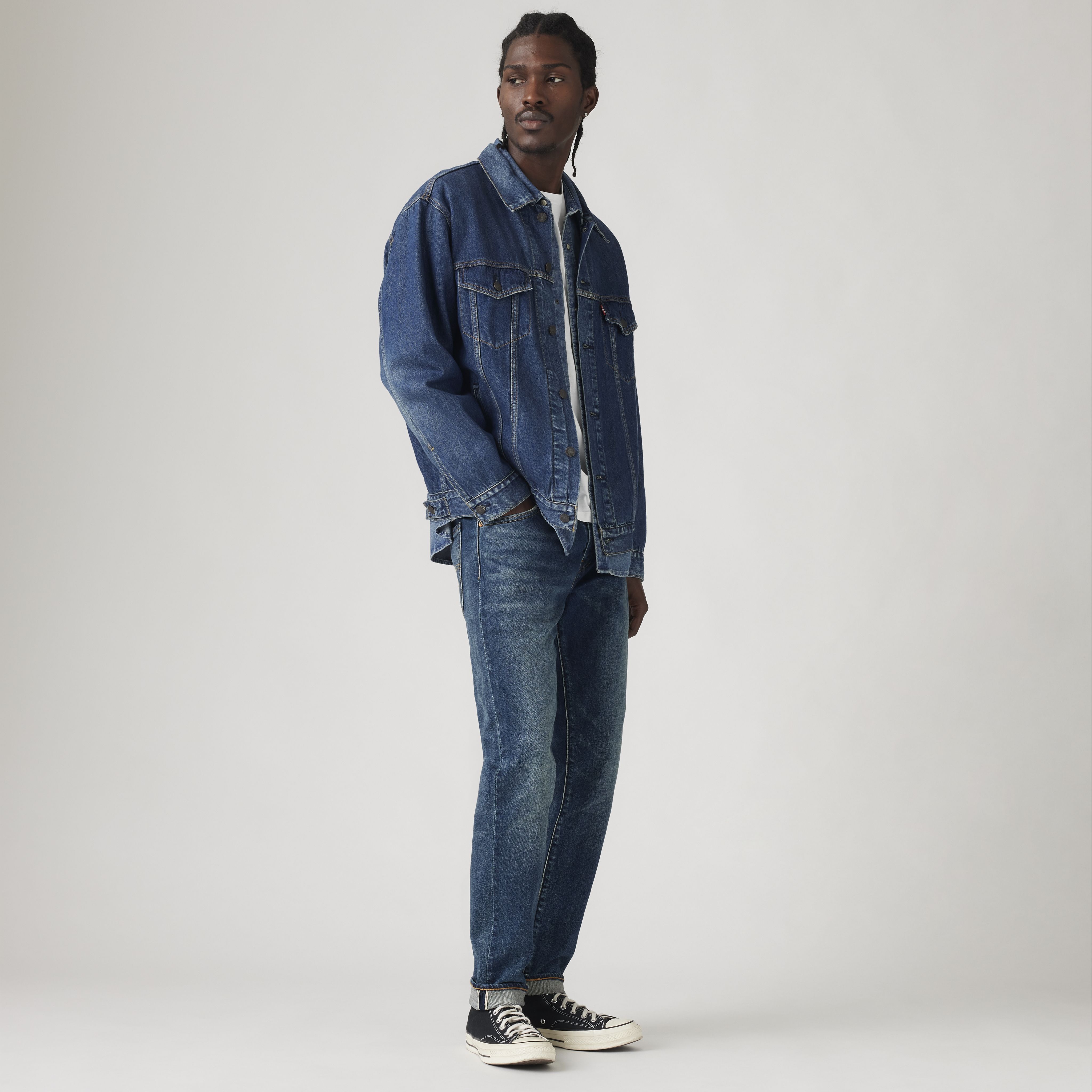 512™ Slim Taper Fit Selvedge Men's Jeans 1