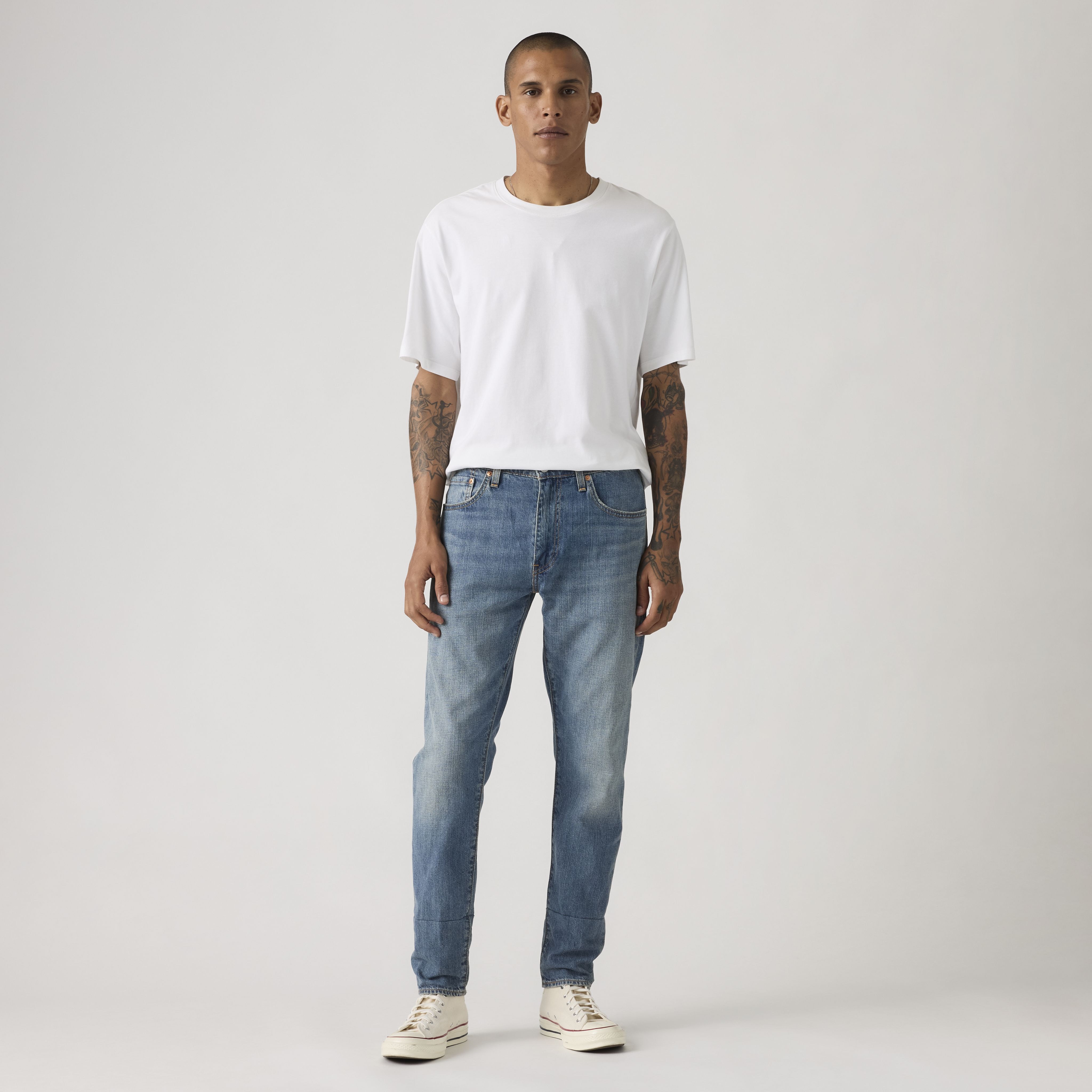 512™ Slim Taper Fit Linen+ Denim Men's Jeans 5