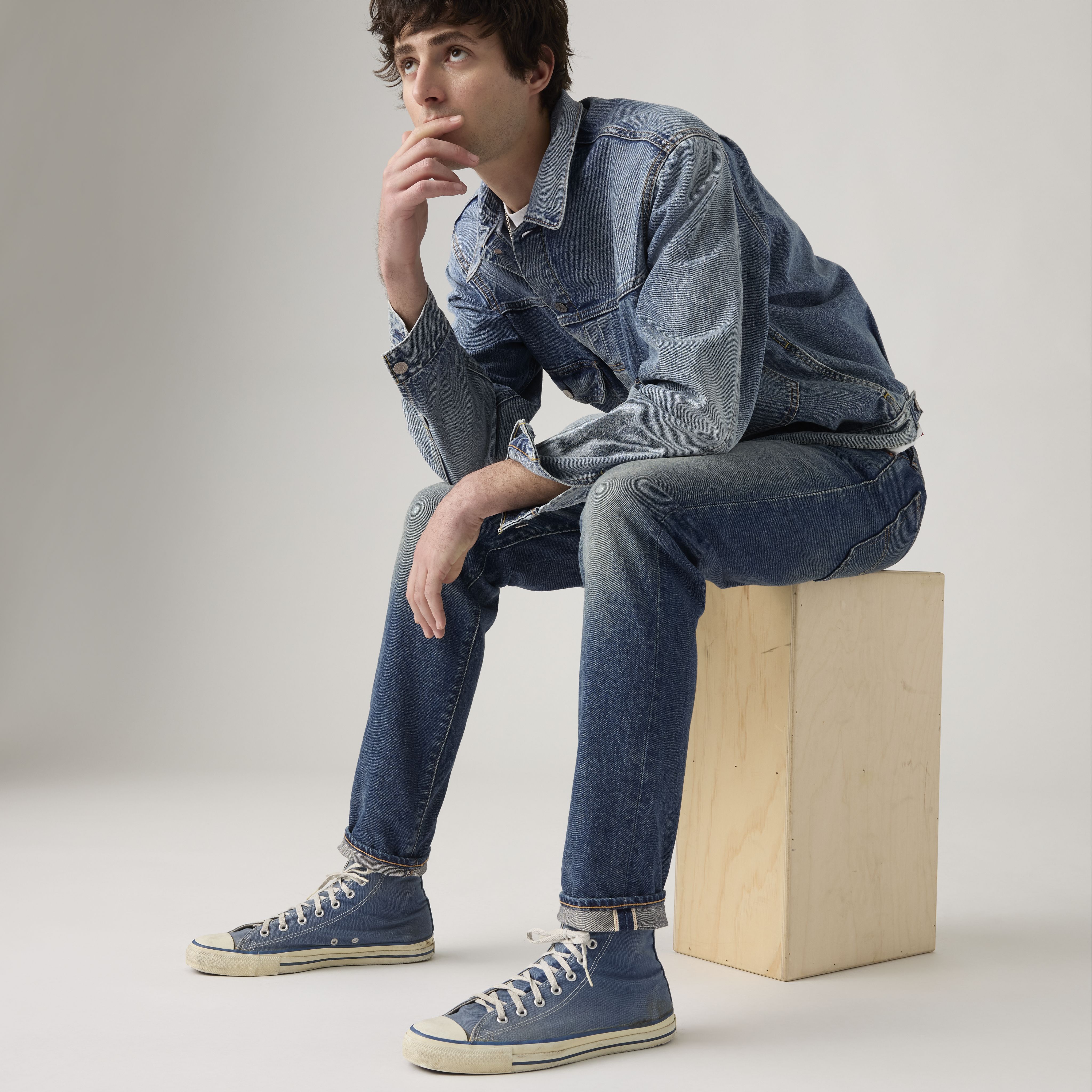 512™ Slim Taper Fit Selvedge Men's Jeans 2