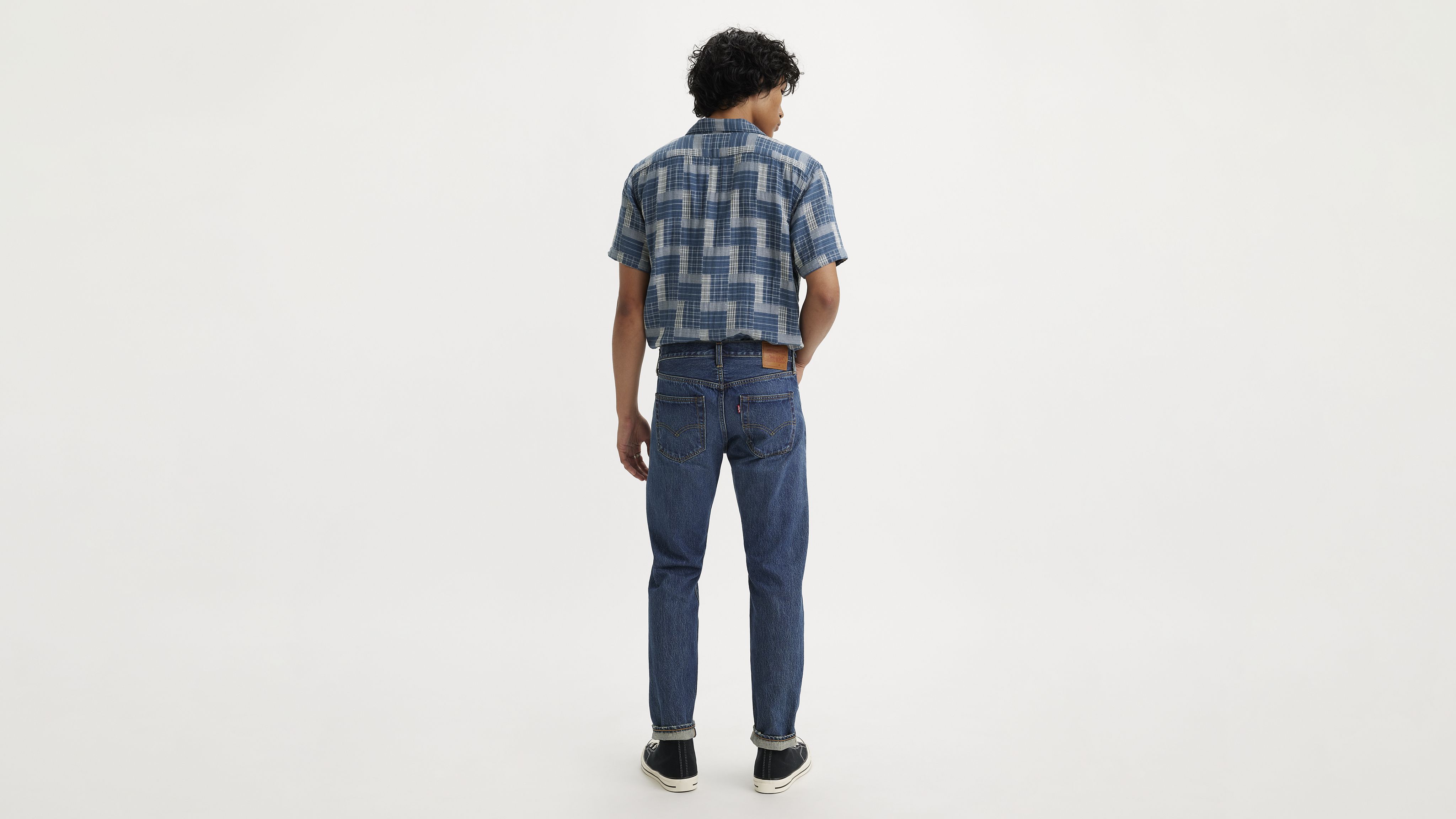 501® Slim Taper Fit Selvedge Men's Jeans 3