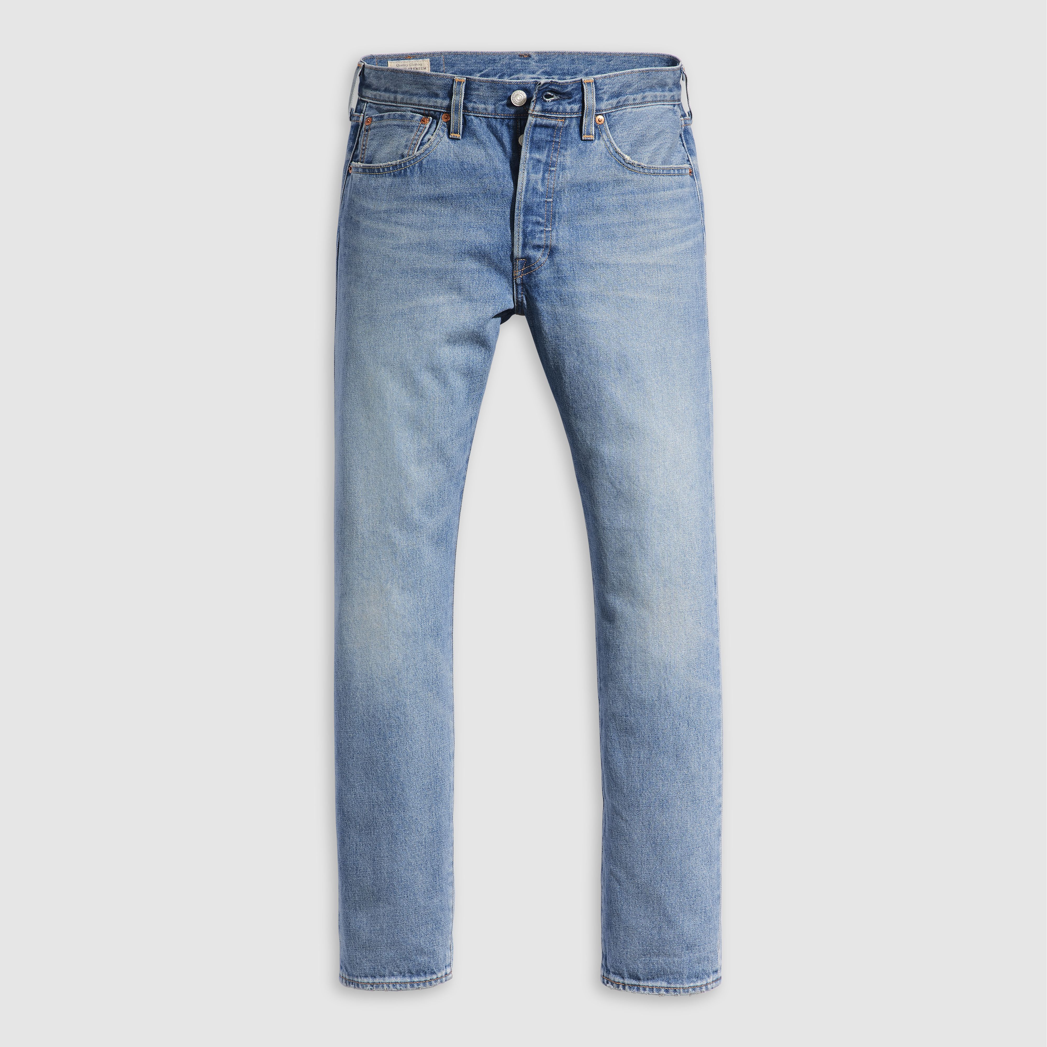 501® Slim Taper Fit Selvedge Men's Jeans - Medium Wash | Levi's® US