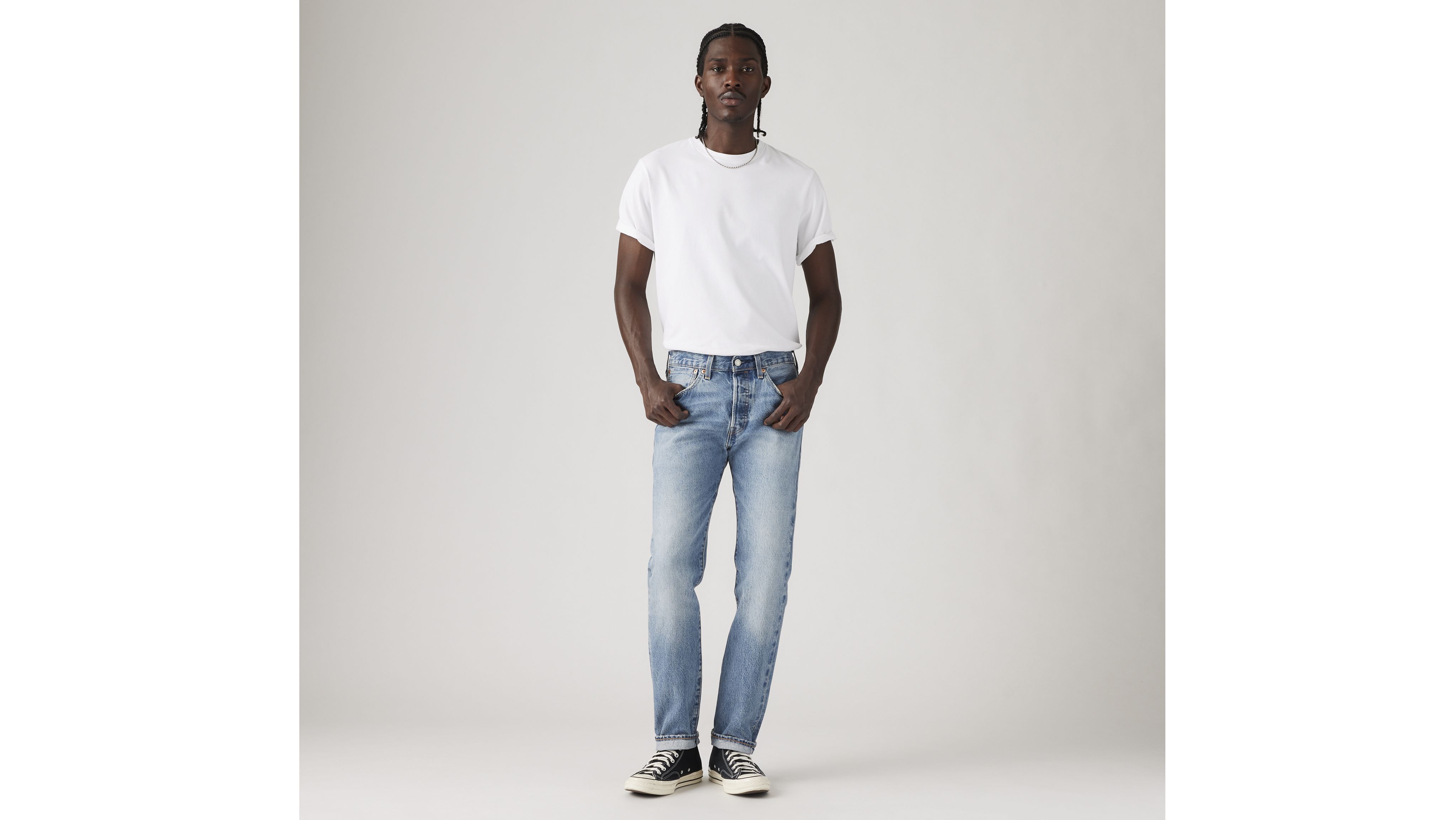 501® Slim Taper Fit Selvedge Men's Jeans 12