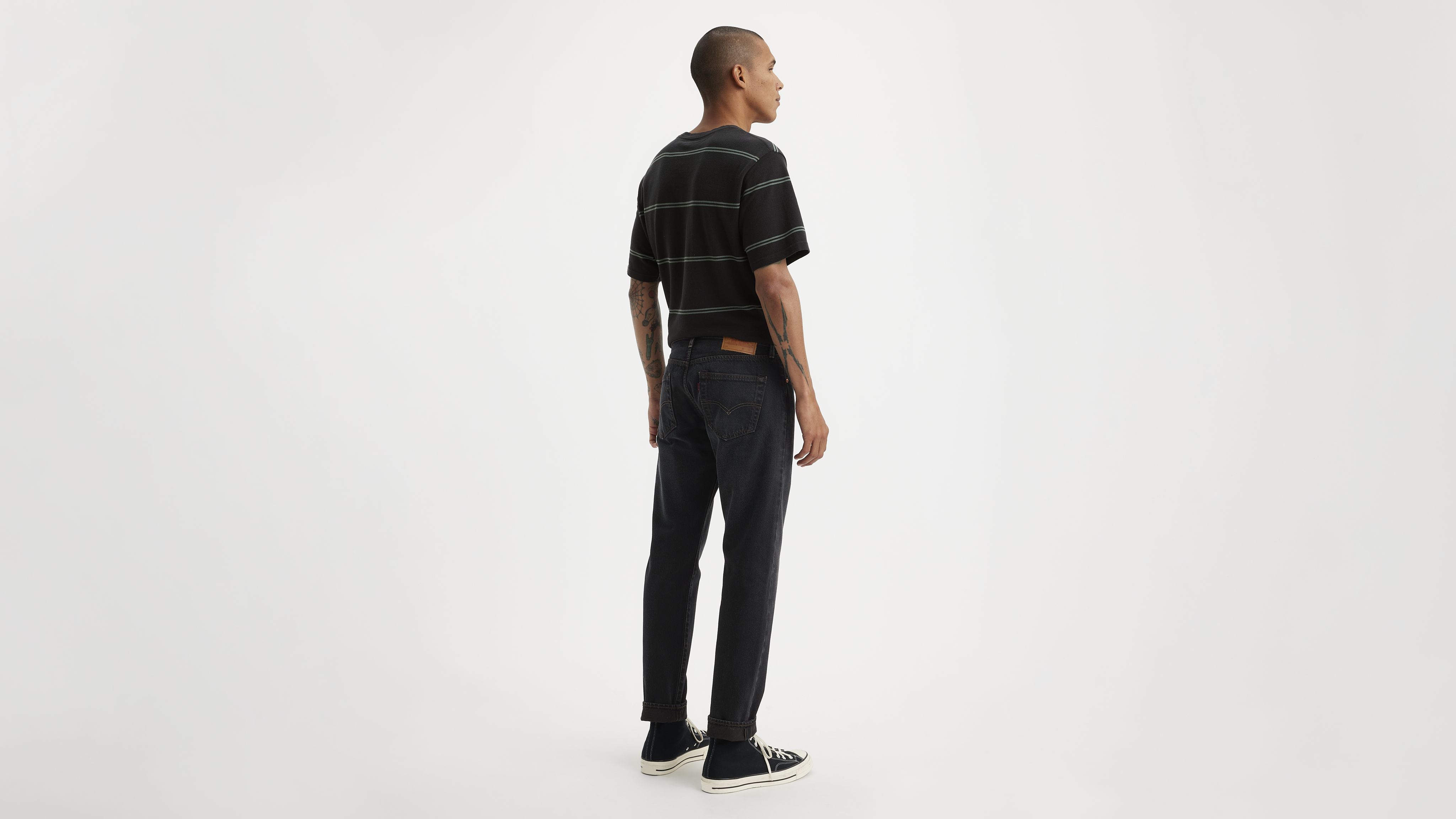 501® Slim Taper Fit Selvedge Men's Jeans 3