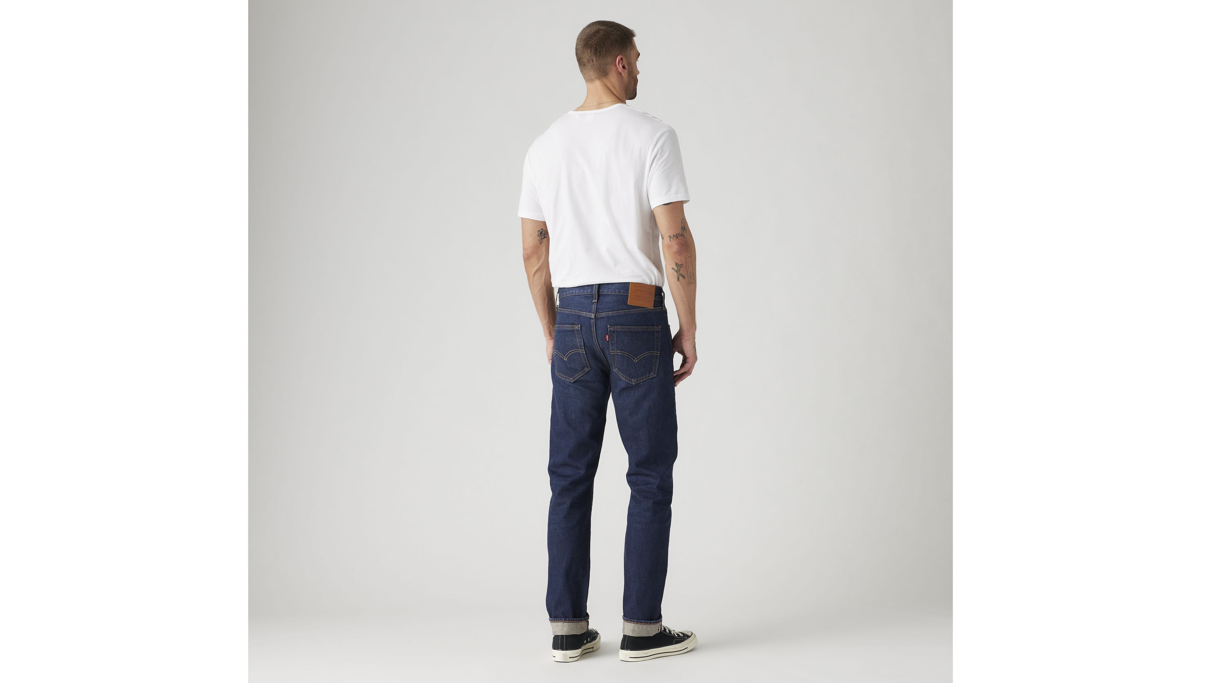 501® Slim Taper Fit Selvedge Men's Jeans 3