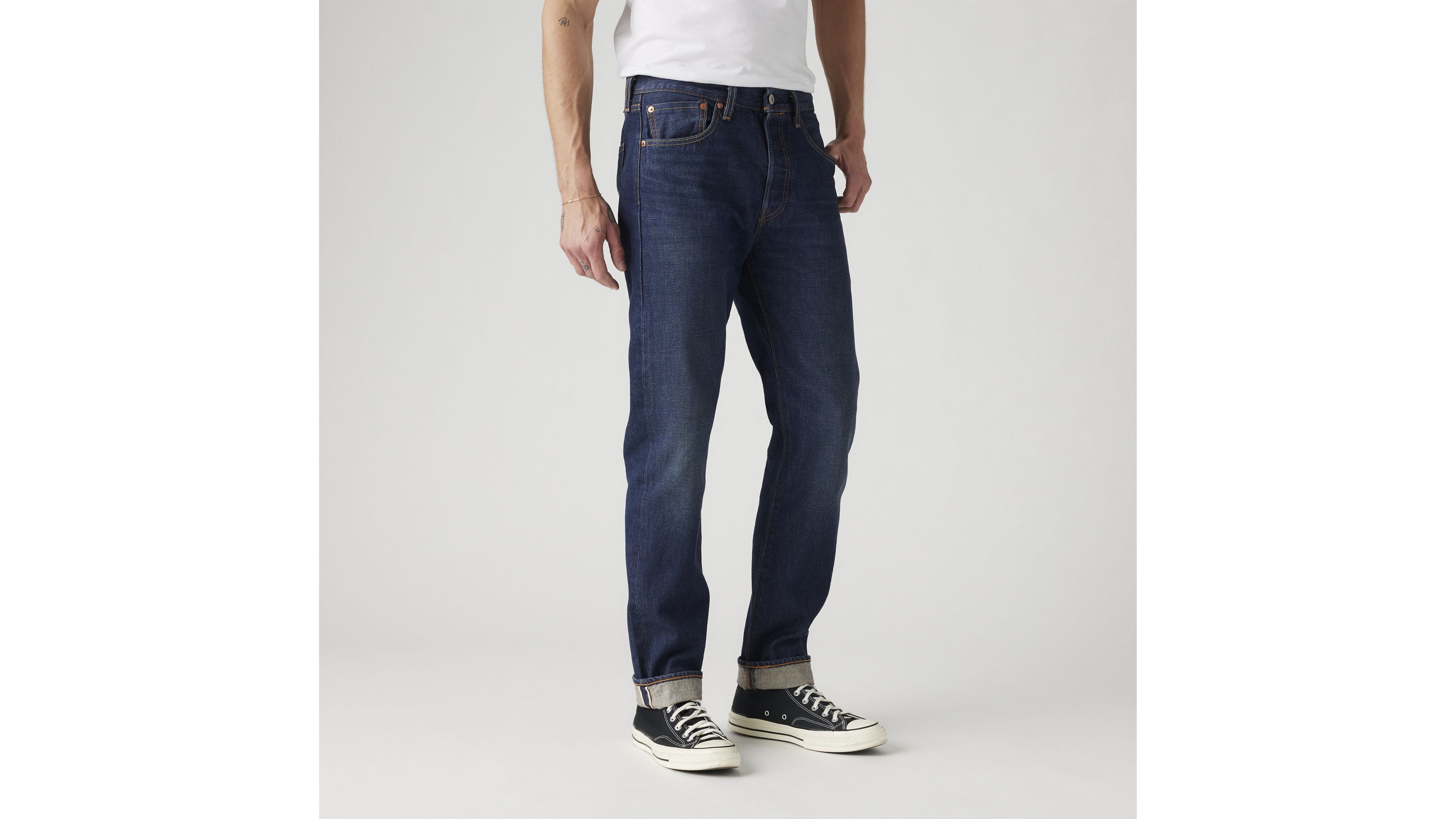 501® Slim Taper Fit Selvedge Men's Jeans 2