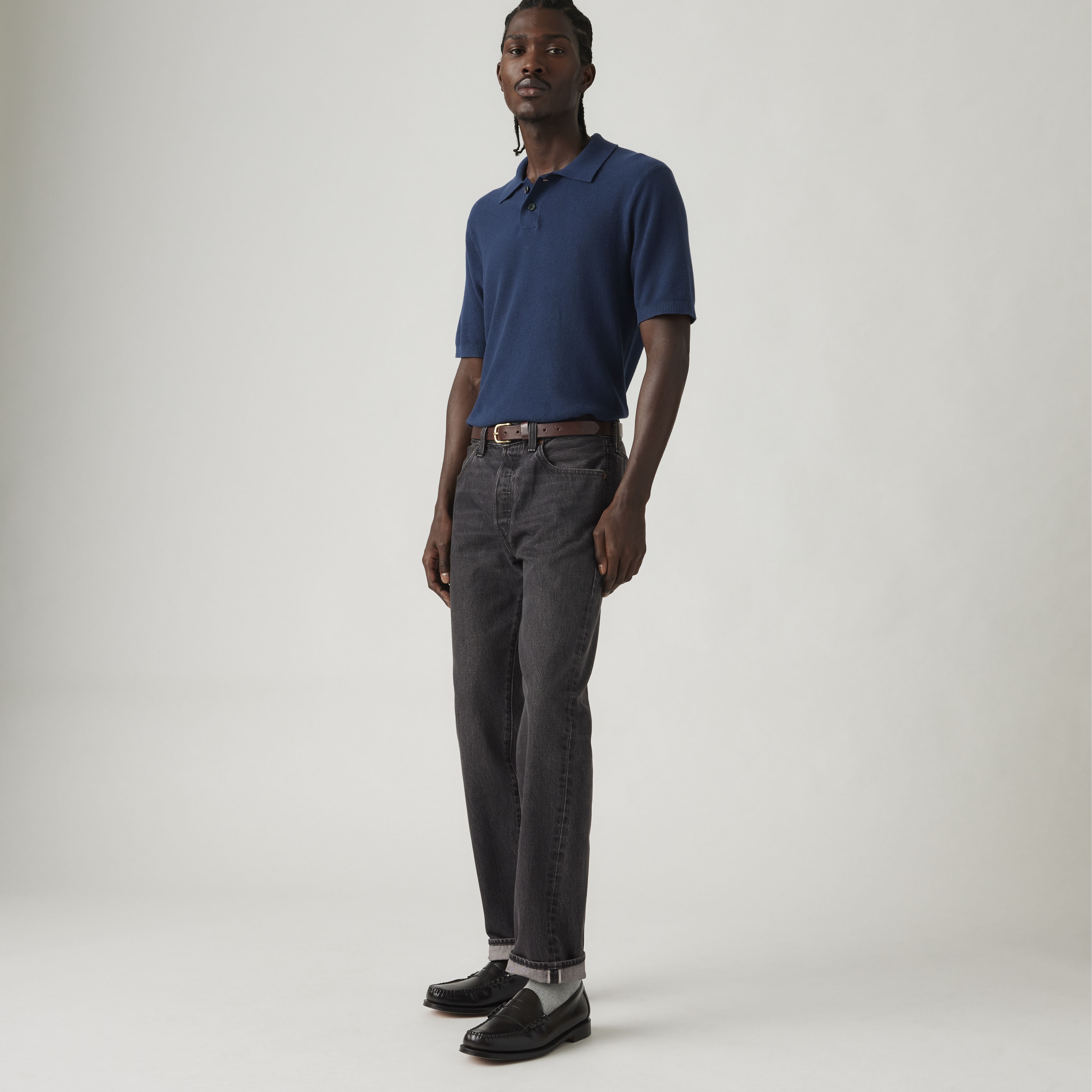 501® Slim Taper Fit Selvedge Men's Jeans 1