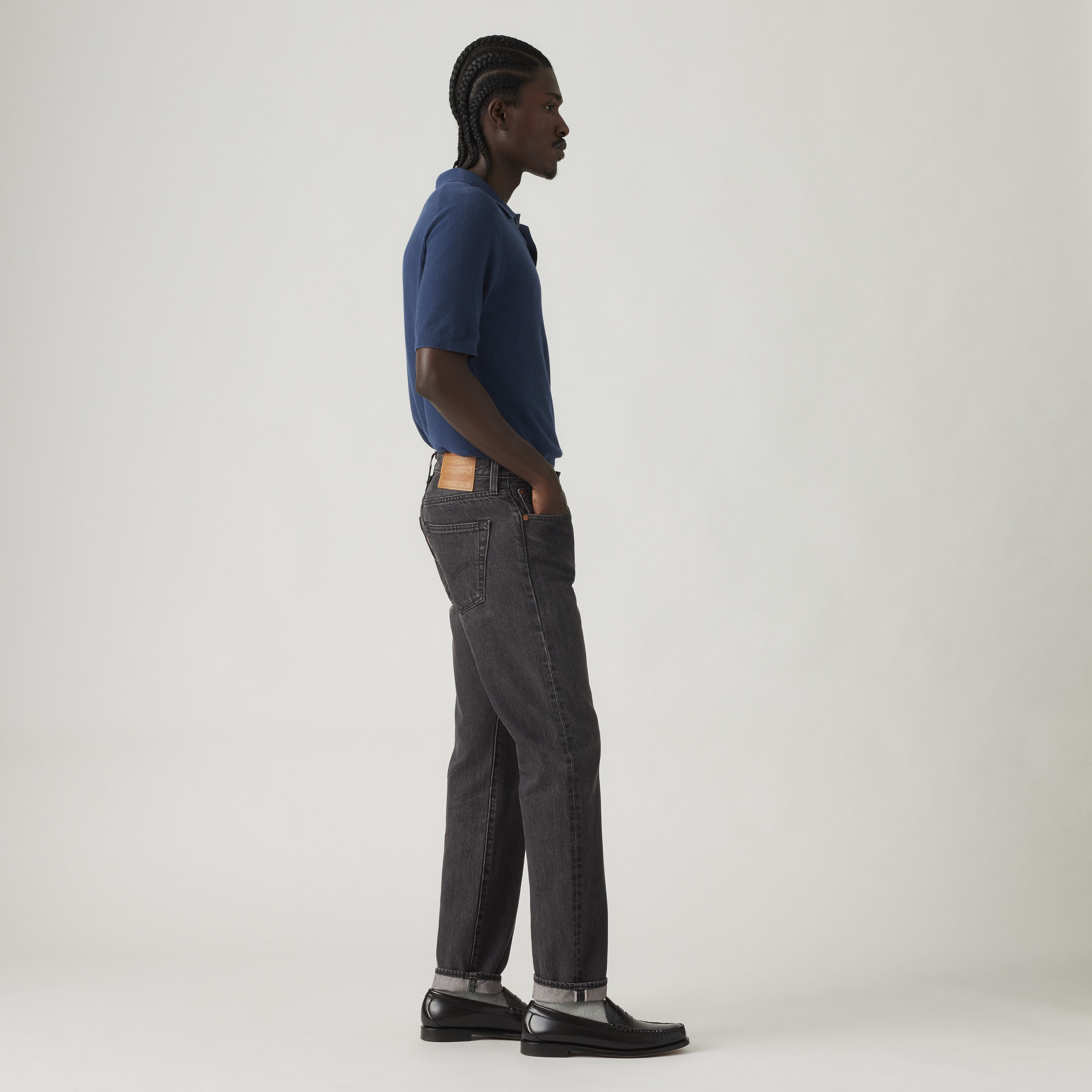501® Slim Taper Fit Selvedge Men's Jeans 4