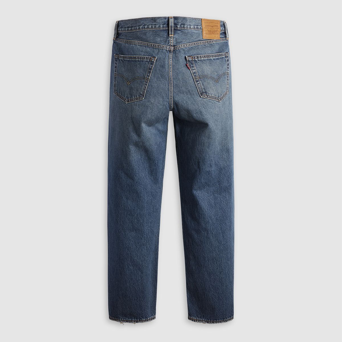 568™ Loose Straight Men's Jeans — Aisle Seat - Dark Wash - Non-Stretch