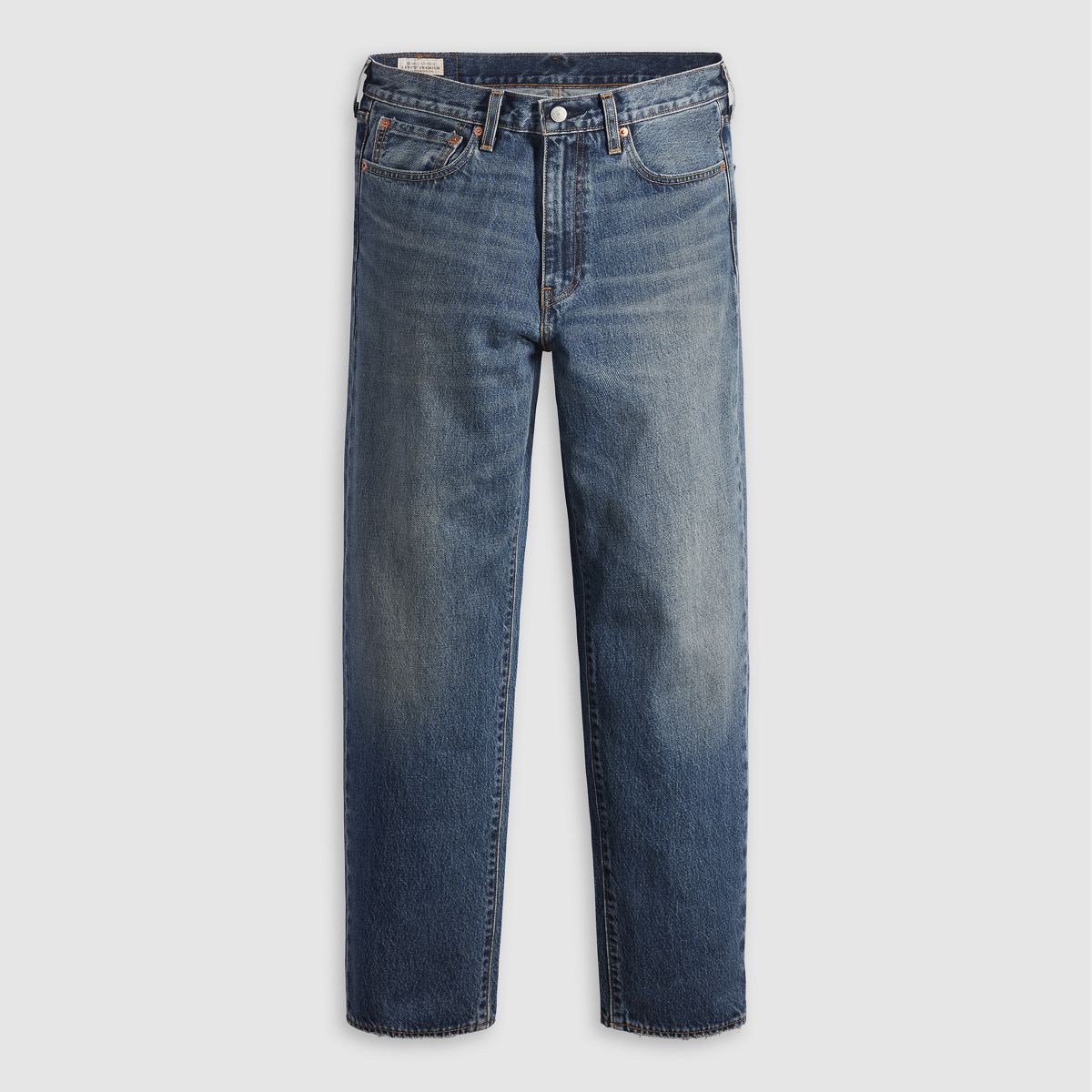 568™ Loose Straight Men's Jeans — Aisle Seat - Dark Wash - Non-Stretch