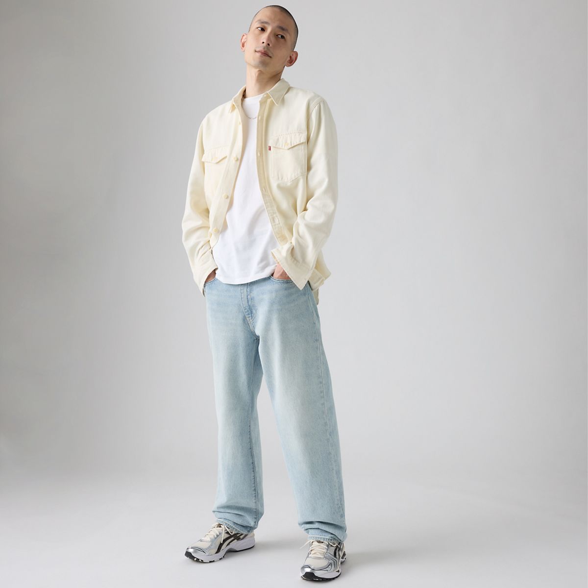 568™ Loose Straight Men's Jeans — Baby Blue Essentials - Light Wash