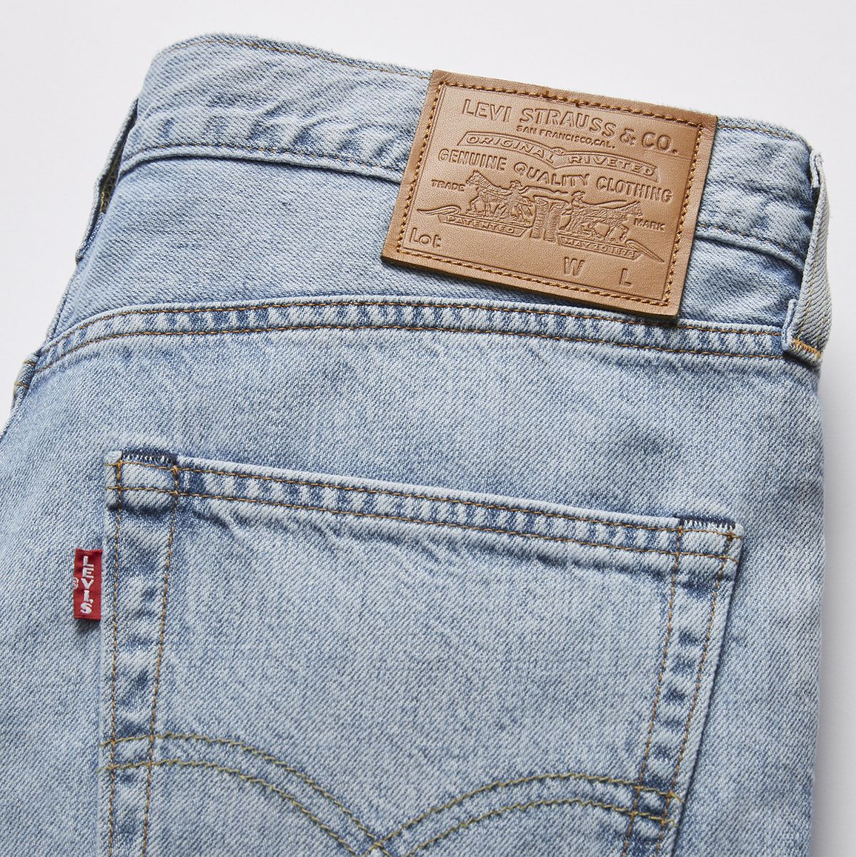 568™ Loose Linen+ Denim Men's Jeans — Varsity Academia Lightweight - Light Wash - Non-Stretch
