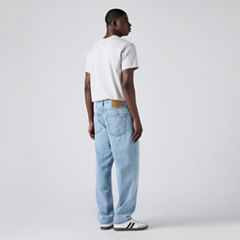 568™ Loose Linen+ Denim Men's Jeans — Varsity Academia Lightweight - Light Wash - Non-Stretch 3
