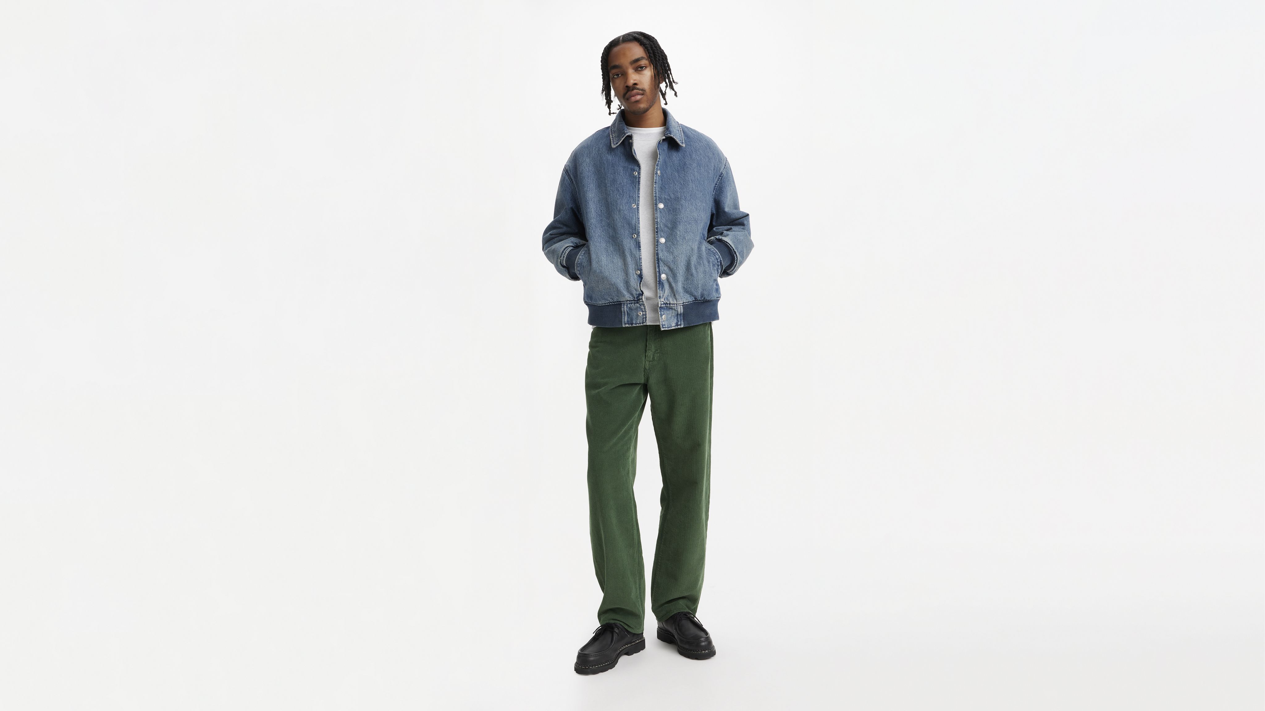 568™ Loose Straight Corduroy Men's Jeans 1