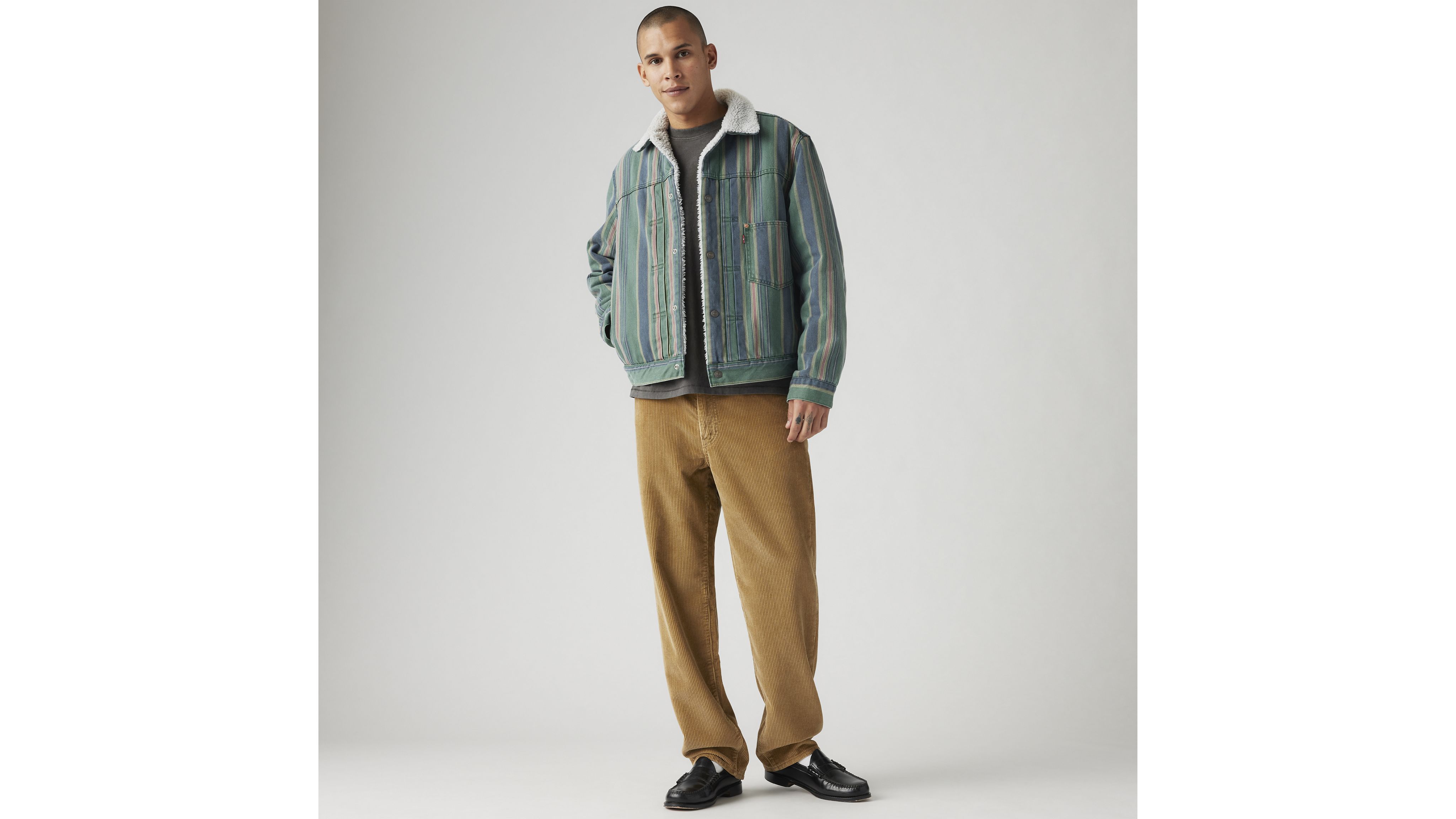 568™ Loose Straight Corduroy Men's Jeans 1