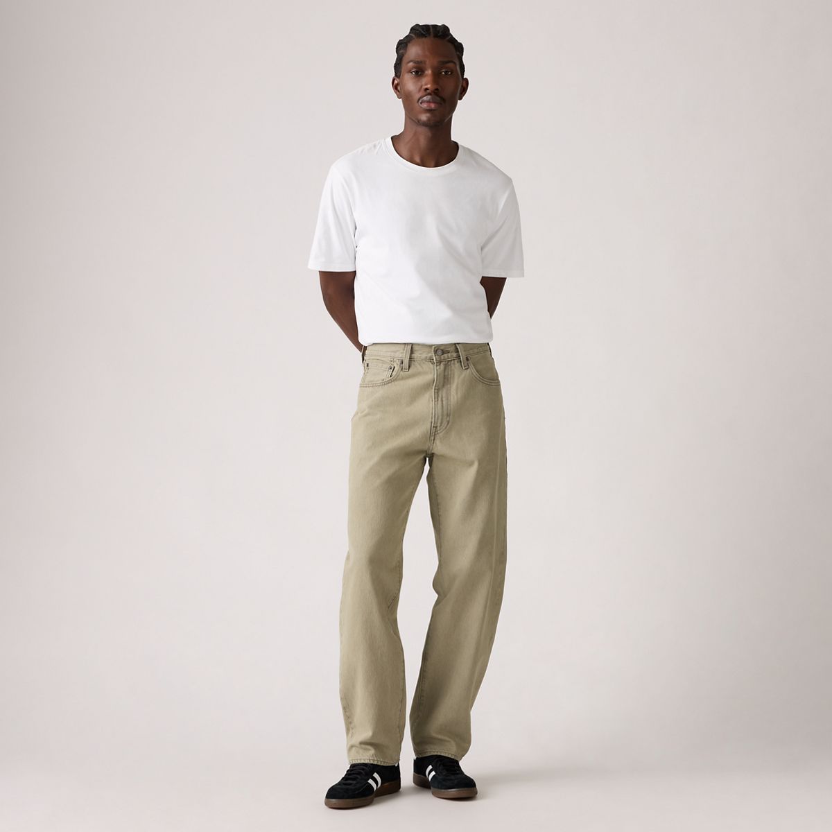 568™ Loose Straight Men's Jeans — Overland Trek Od - Green