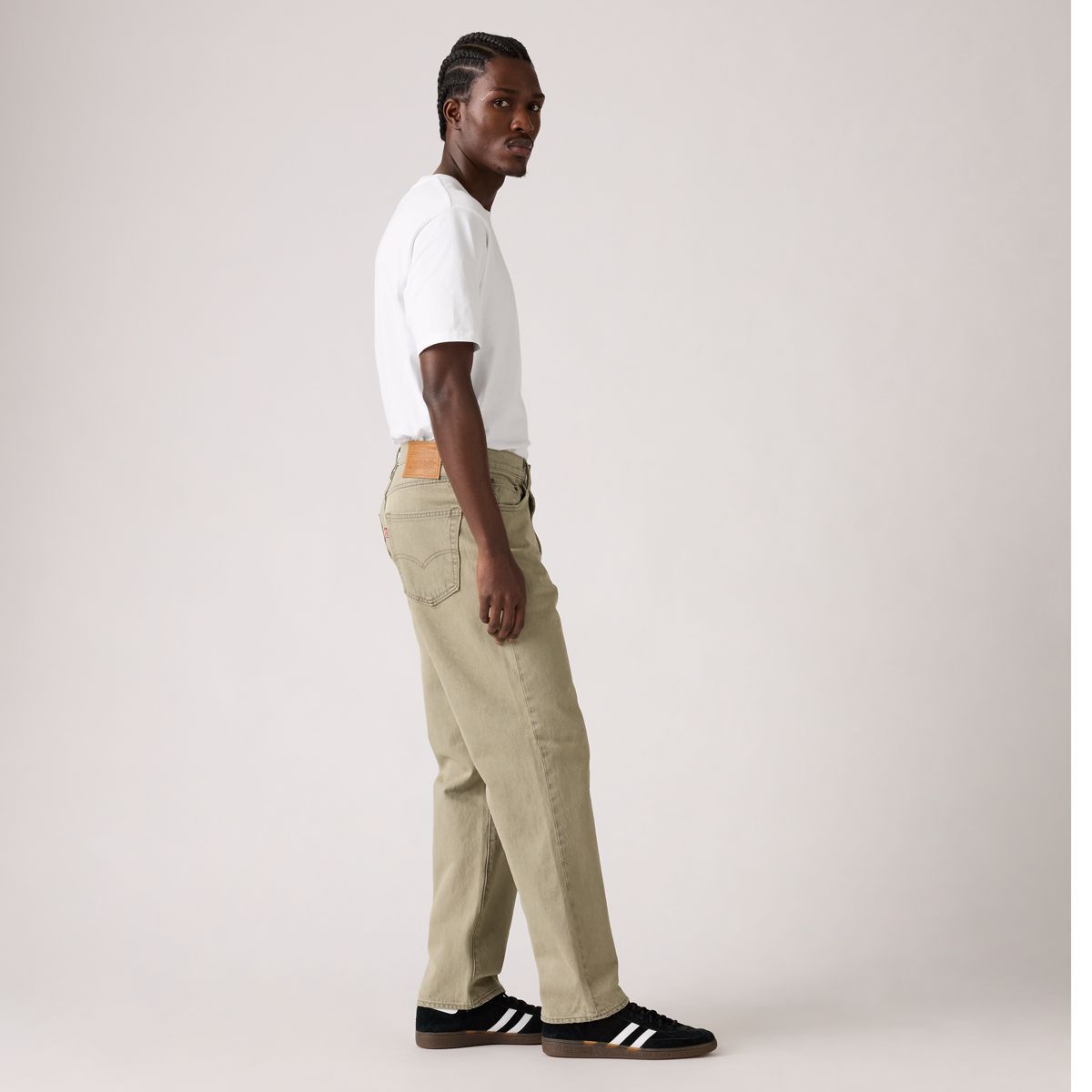 568™ Loose Straight Men's Jeans — Overland Trek Od - Green