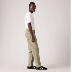568™ Loose Straight Men's Jeans — Overland Trek Od - Green 4
