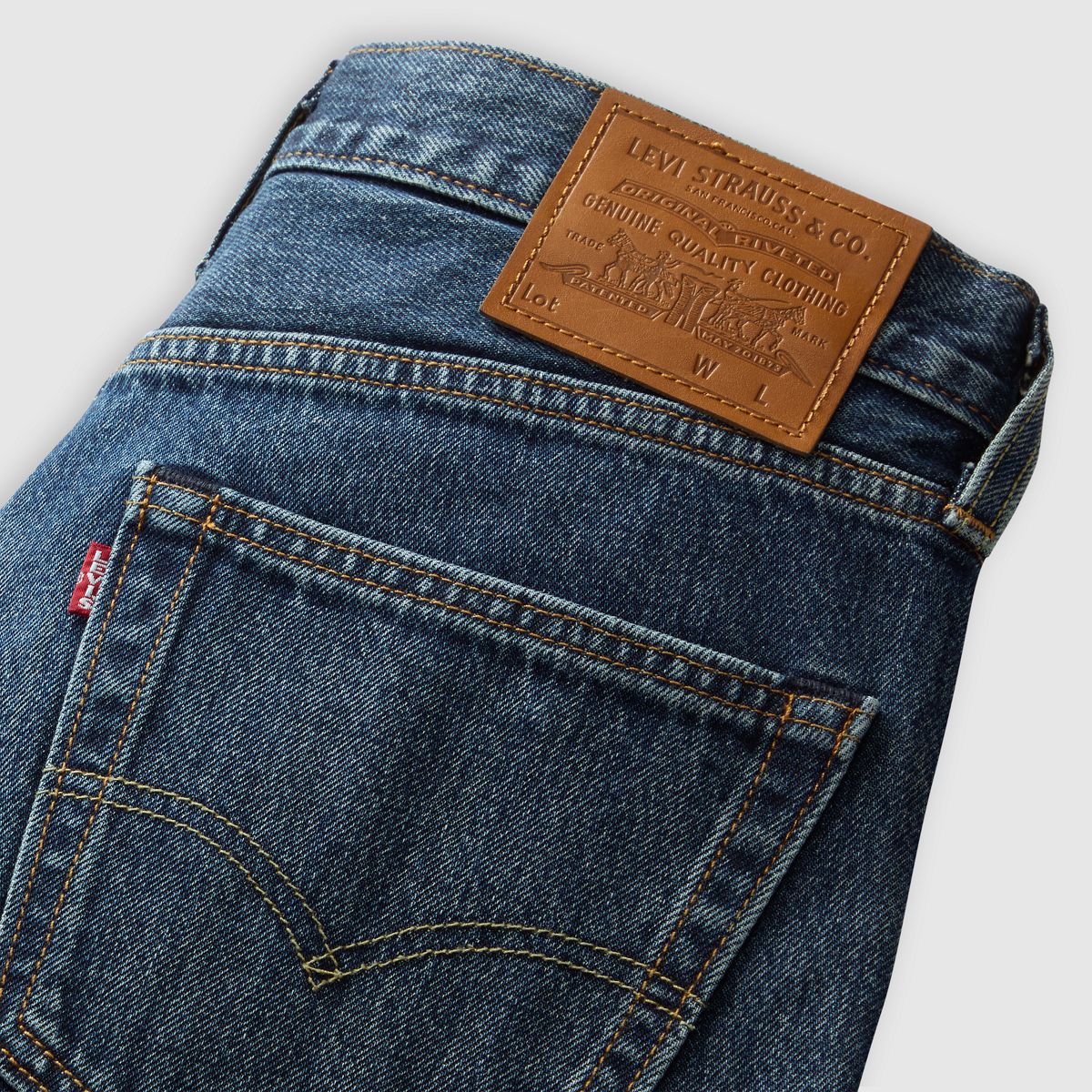 568™ Loose Straight Men's Jeans — Check The Score - Dark Wash