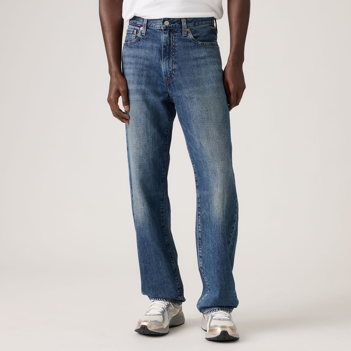 568™ Loose Linen+ Denim Men's Jeans — How You Feel Lightweight - Dark Wash