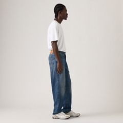 568™ Loose Linen+ Denim Men's Jeans — How You Feel Lightweight - Dark Wash 4