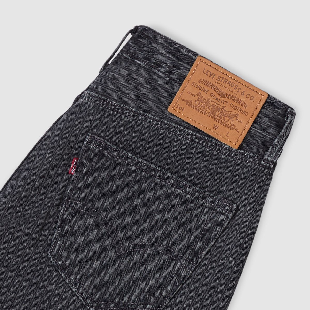 568™ Loose Straight Men's Jeans — Onyx Badge - Black