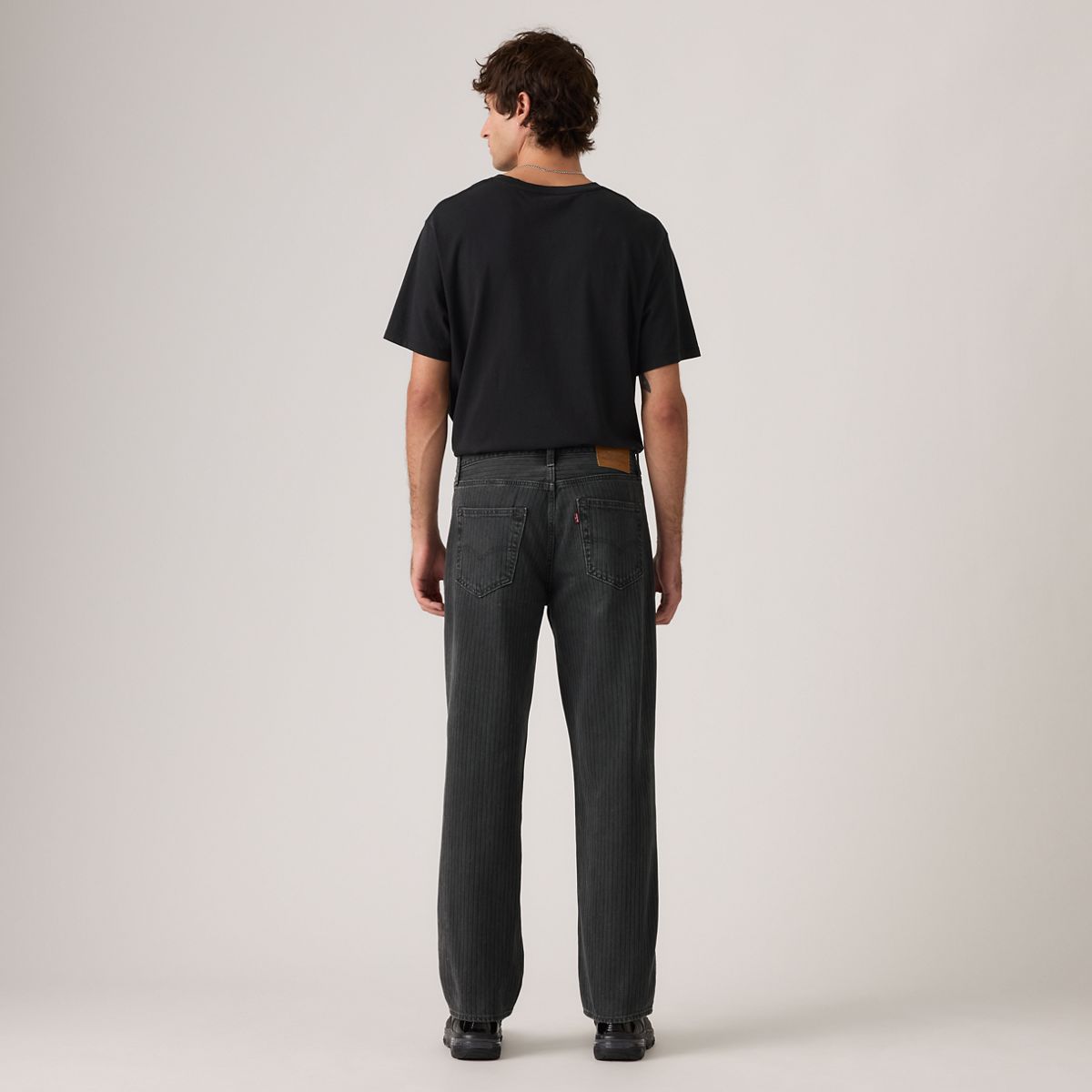 568™ Loose Straight Men's Jeans — Onyx Badge - Black