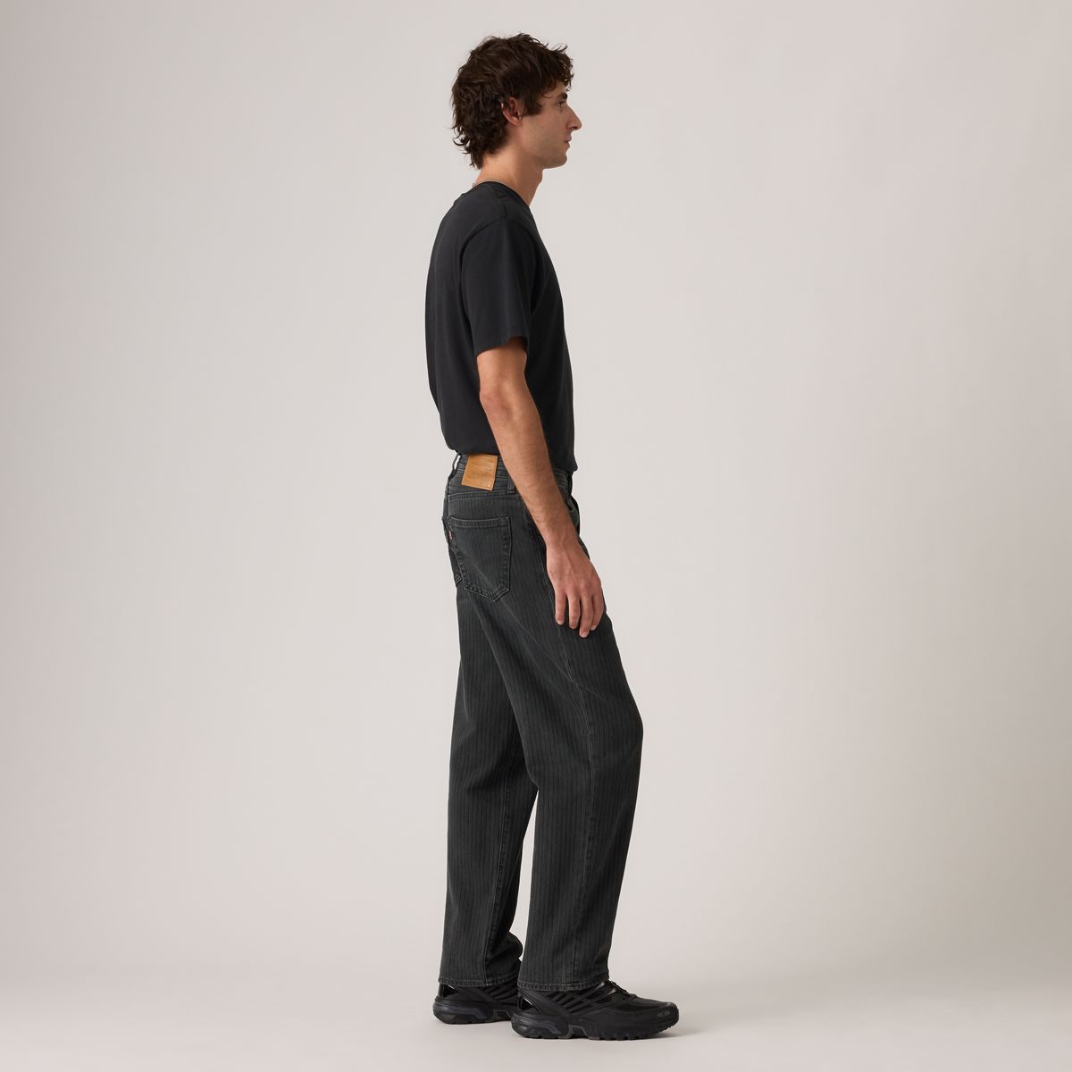 568™ Loose Straight Men's Jeans — Onyx Badge - Black