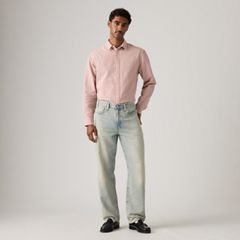 568™ Loose Linen+ Denim Men's Jeans — Tinted Heavy Metal Lightweight - Medium Wash 6