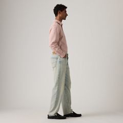 568™ Loose Linen+ Denim Men's Jeans — Tinted Heavy Metal Lightweight - Medium Wash 5