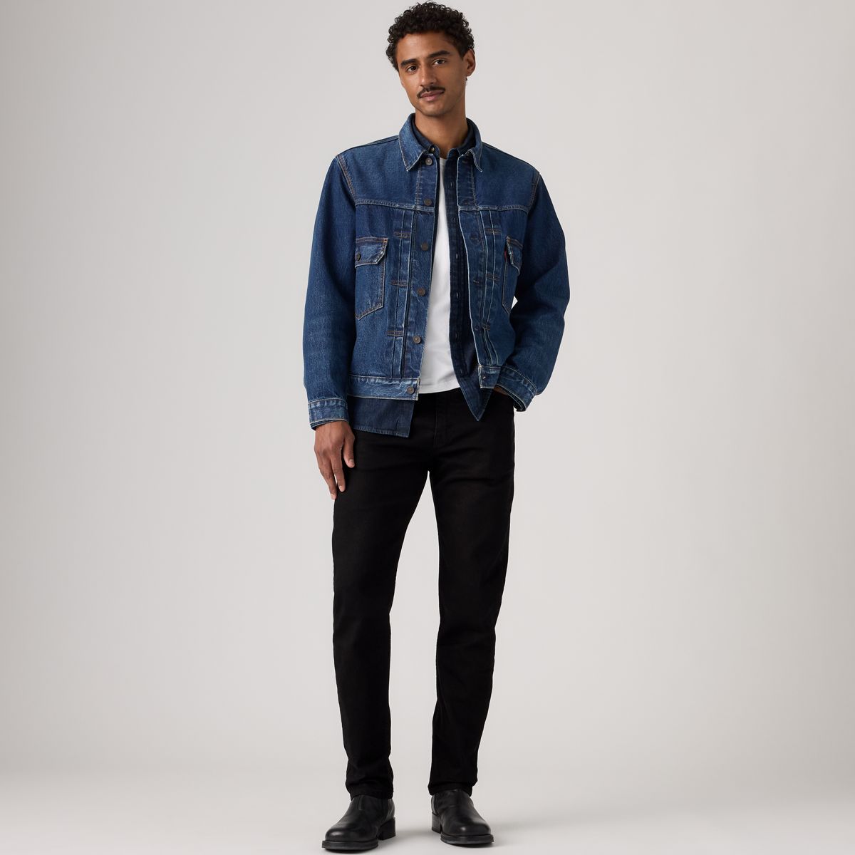502™ Taper Men's Jeans — Native Cali - Black