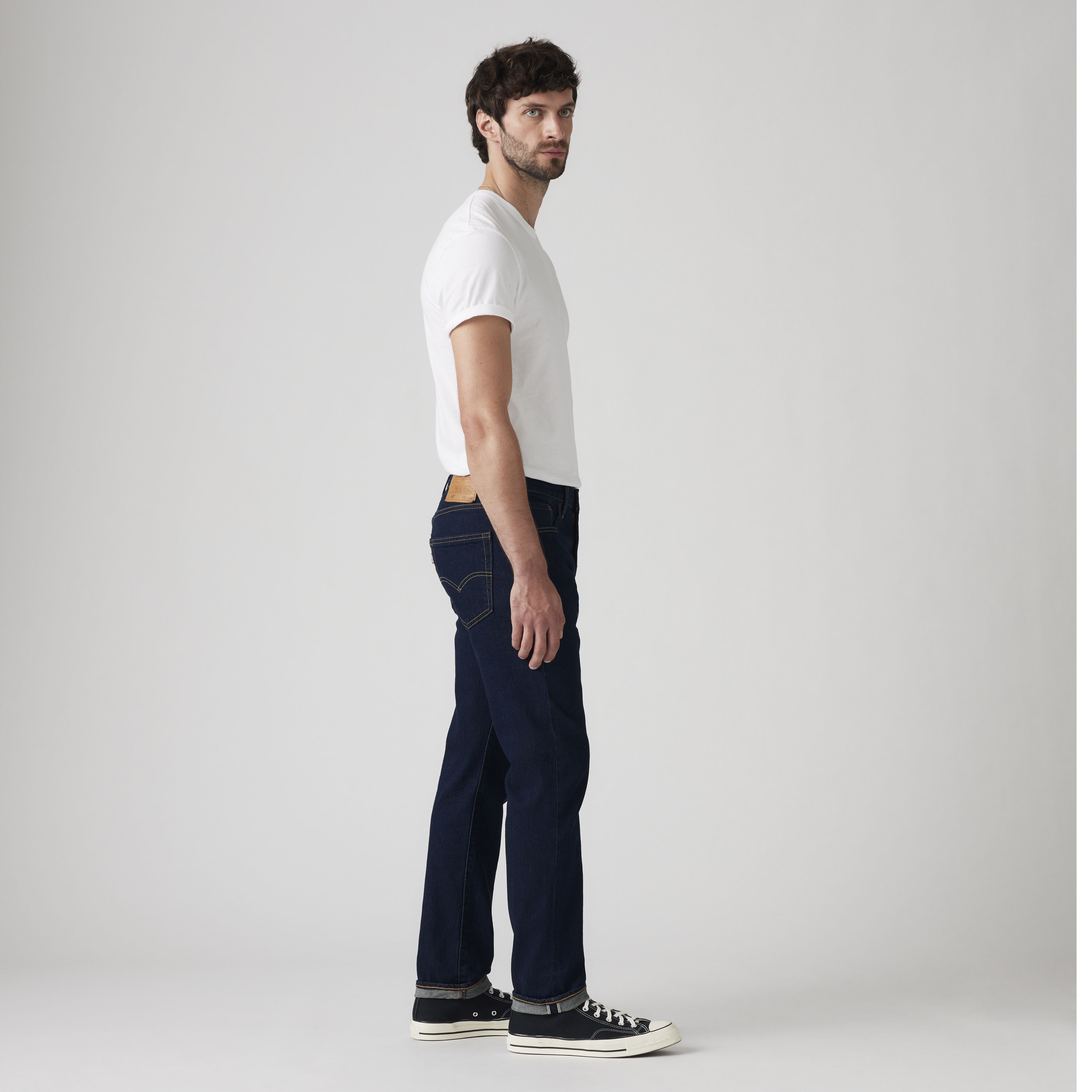 502™ Taper Fit Selvedge Men's Jeans 4