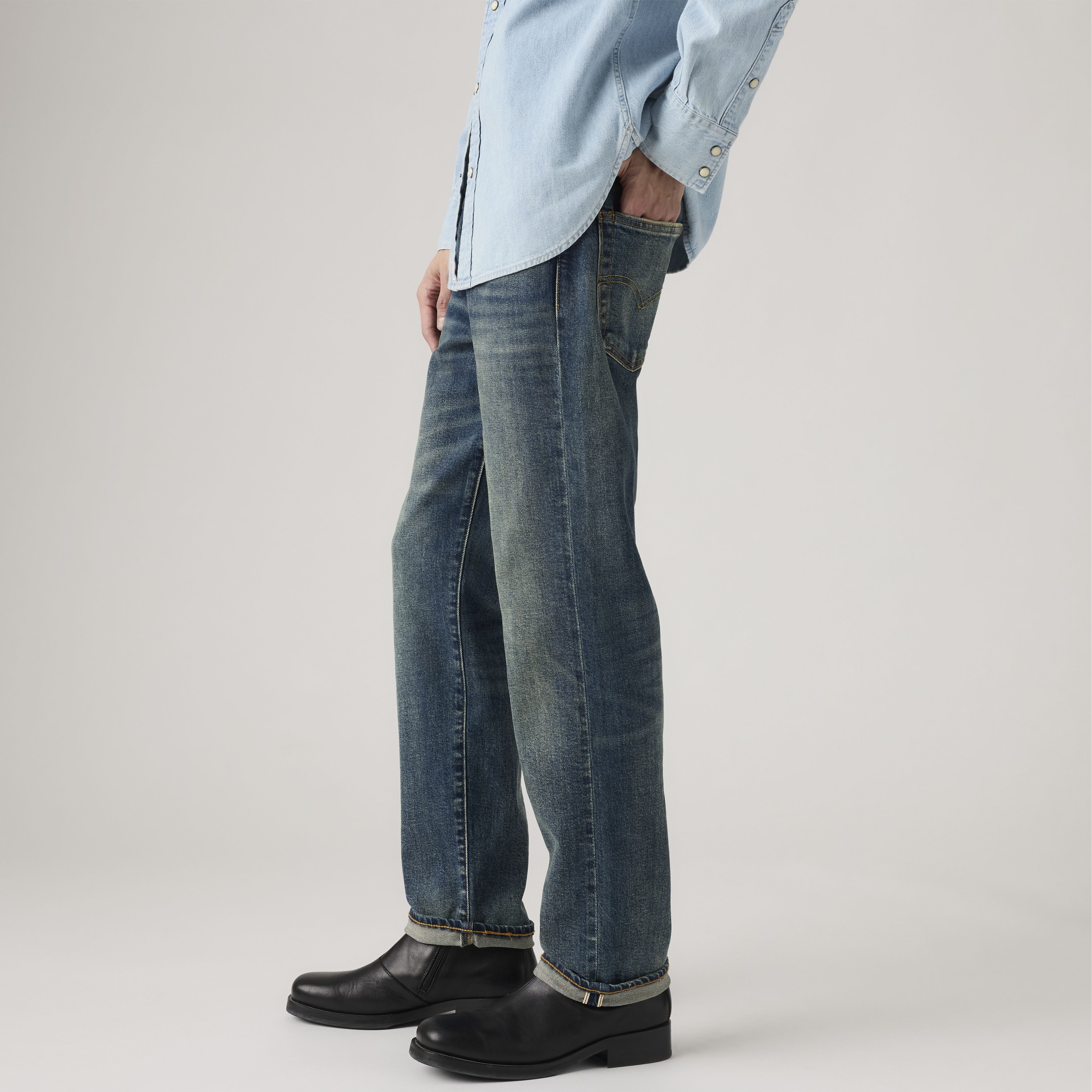 502™ Taper Fit Selvedge Men's Jeans 2