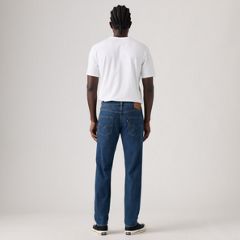 502™ Taper Linen+ Denim Men's Jeans — Part The Sea - Dark Wash 3