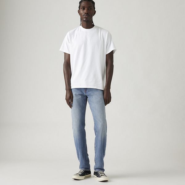 502™ Taper Linen+ Denim Men's Jeans — The New Blue - Medium Wash
