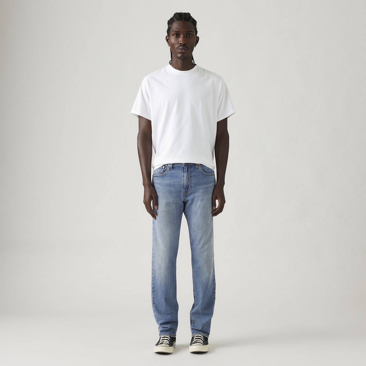 502™ Taper Linen+ Denim Men's Jeans — The New Blue - Medium Wash