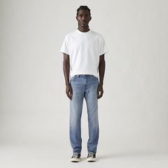 502™ Taper Linen+ Denim Men's Jeans — The New Blue - Medium Wash 5