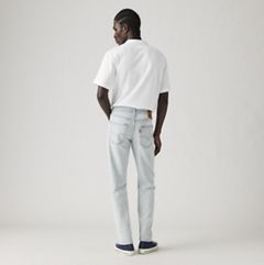 502™ Taper Linen+ Denim Men's Jeans — Pale Moonlight - Light Wash 3