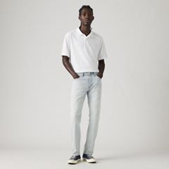 502™ Taper Linen+ Denim Men's Jeans — Pale Moonlight - Light Wash 5