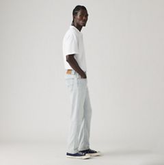 502™ Taper Linen+ Denim Men's Jeans — Pale Moonlight - Light Wash 4