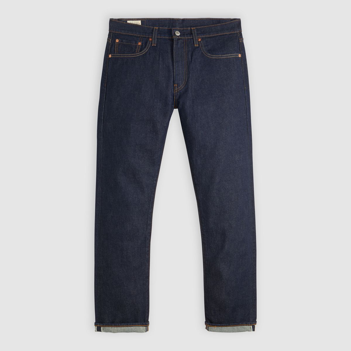 502™ Taper Selvedge Men's Jeans — Don't Be So Rigid - Dark Wash