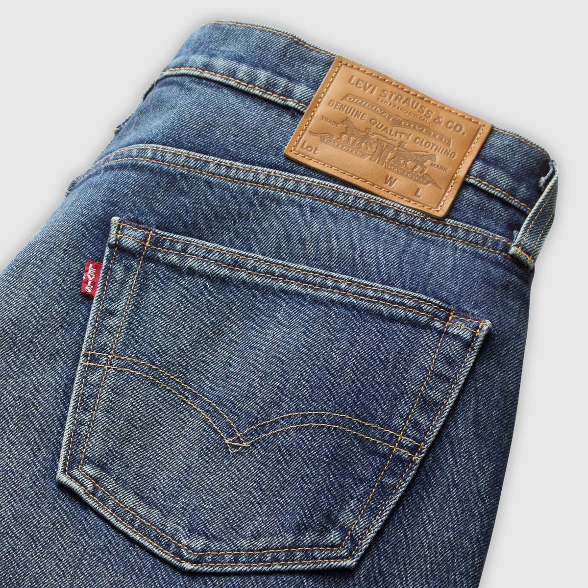 502™ Taper Selvedge Men's Jeans — Music To My Ears Selvedge - Dark Wash