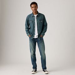 502™ Taper Selvedge Men's Jeans — Music To My Ears Selvedge - Dark Wash 1