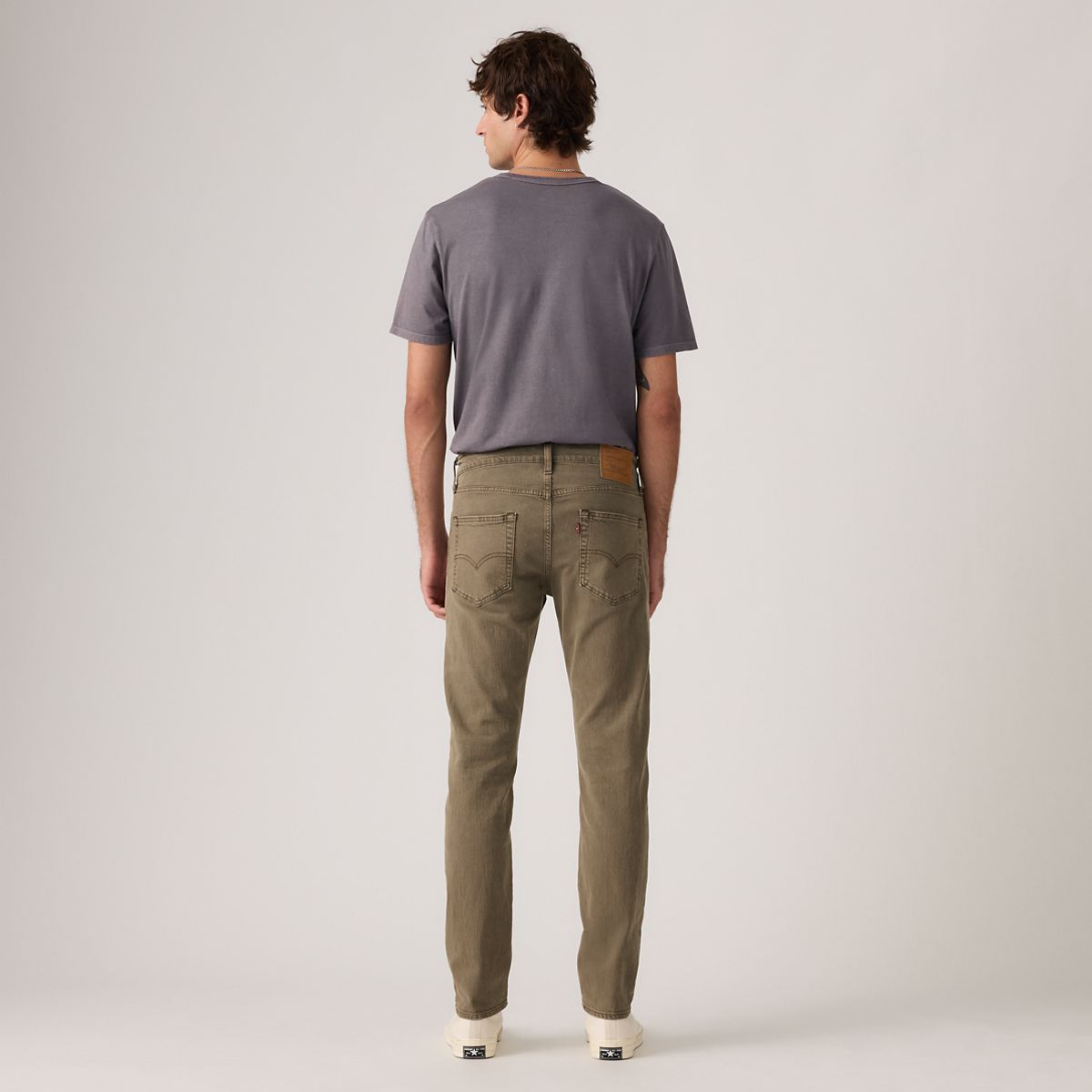 502™ Taper Selvedge Men's Jeans — Shitake Garment Dye - Brown