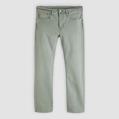 502™ Taper Selvedge Men's Jeans — Tumbled Sea Glass Garment Dye - Green 6