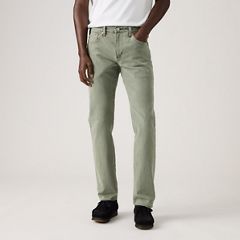 502™ Taper Selvedge Men's Jeans — Tumbled Sea Glass Garment Dye - Green 2