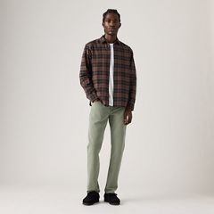 502™ Taper Selvedge Men's Jeans — Tumbled Sea Glass Garment Dye - Green 1